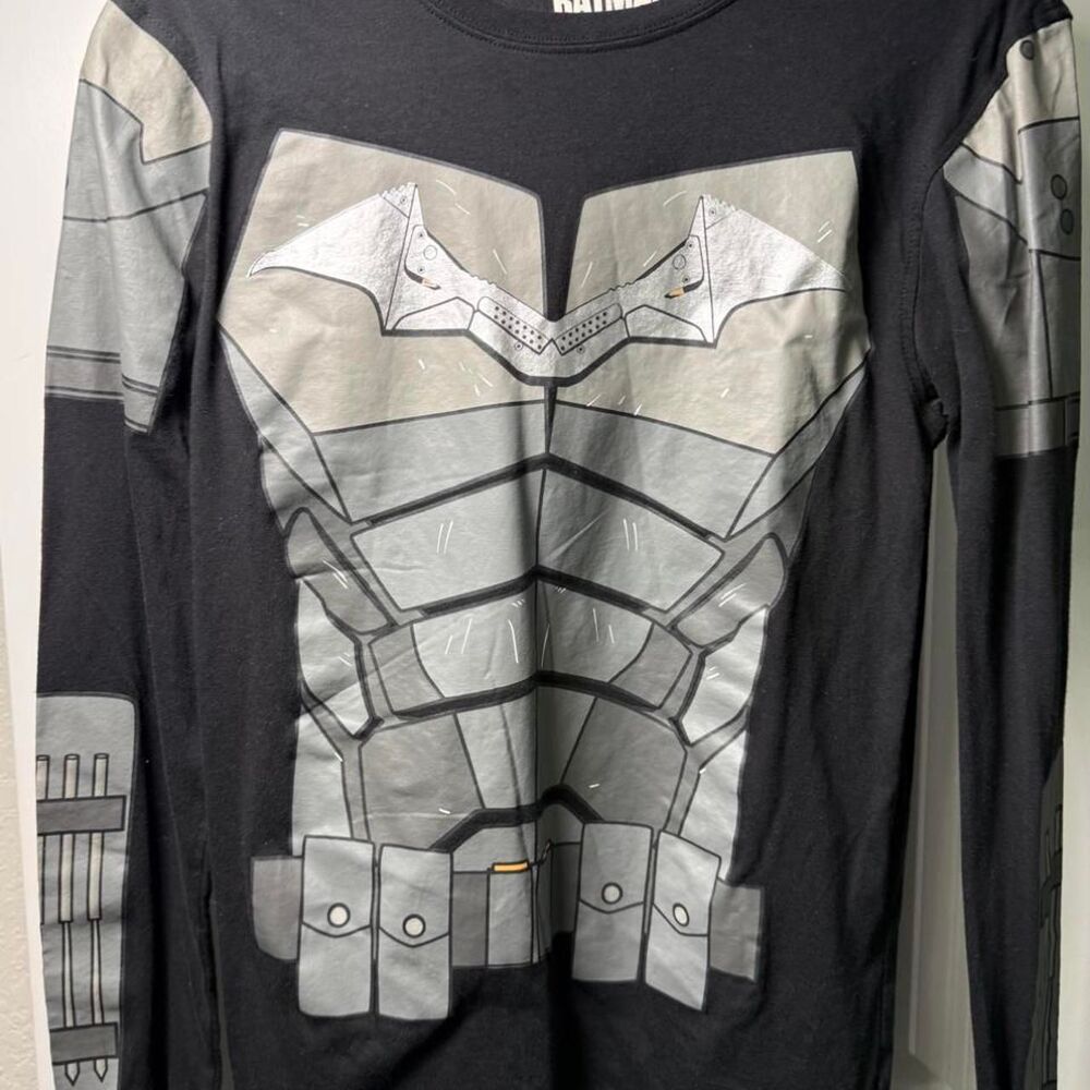 Dc-comics Men's Grey and Black T-shirt